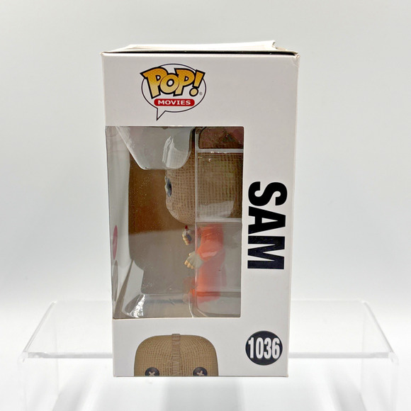 Funko Pop! Movies Trick ‘r Treat Sam #1036 Flocked Spirit Halloween Exclusive - Picture 2 of 4